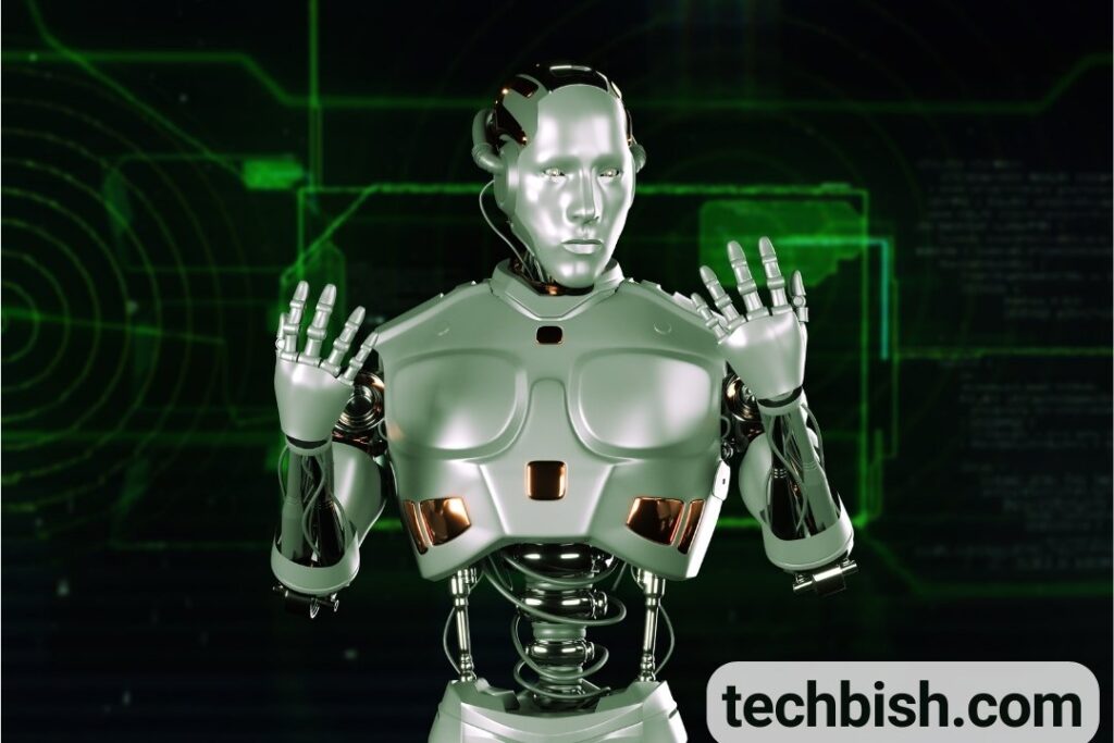 Humanoid robot showcasing AI advancements, symbolizing the latest trends and updates in technology covered by Codeslide Tech News.