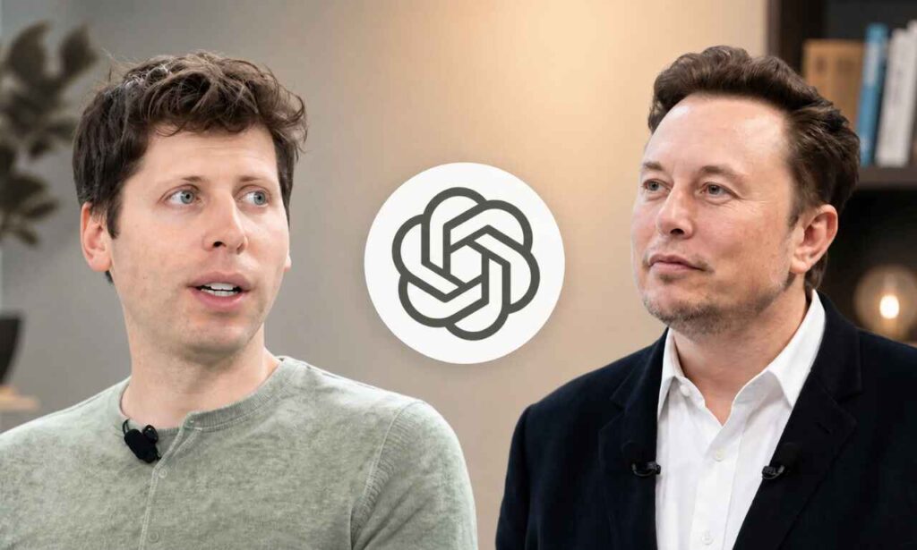 Sam Altman GPT-5.5 party — OpenAI CEO and Elon Musk amid legal battle